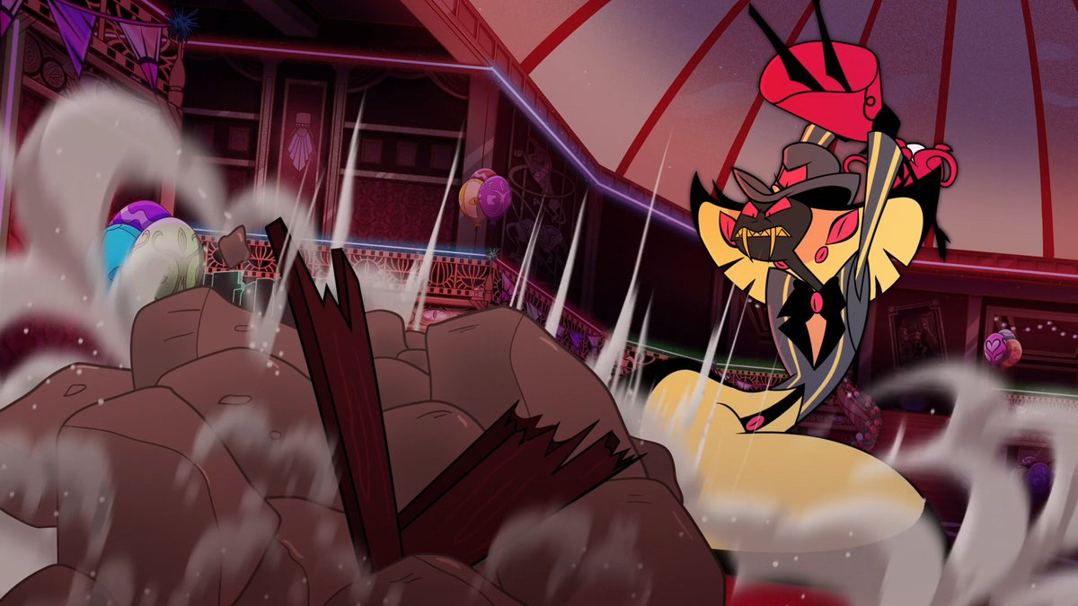 파일럿에선 펜셔스가 쏜 포탄 때문에 날아온 잔해에 니프티가 맞았는데 본편에선 펜셔스가 갱단이 쏜 포탄 때문에 떨어지는 잔해로부터 니프티를 구했다는게 좋음... 특히 루시퍼가 죄인들은 항상 널 실망시킬 거라고 말한 직후에 나온거라 더 뜻깊은