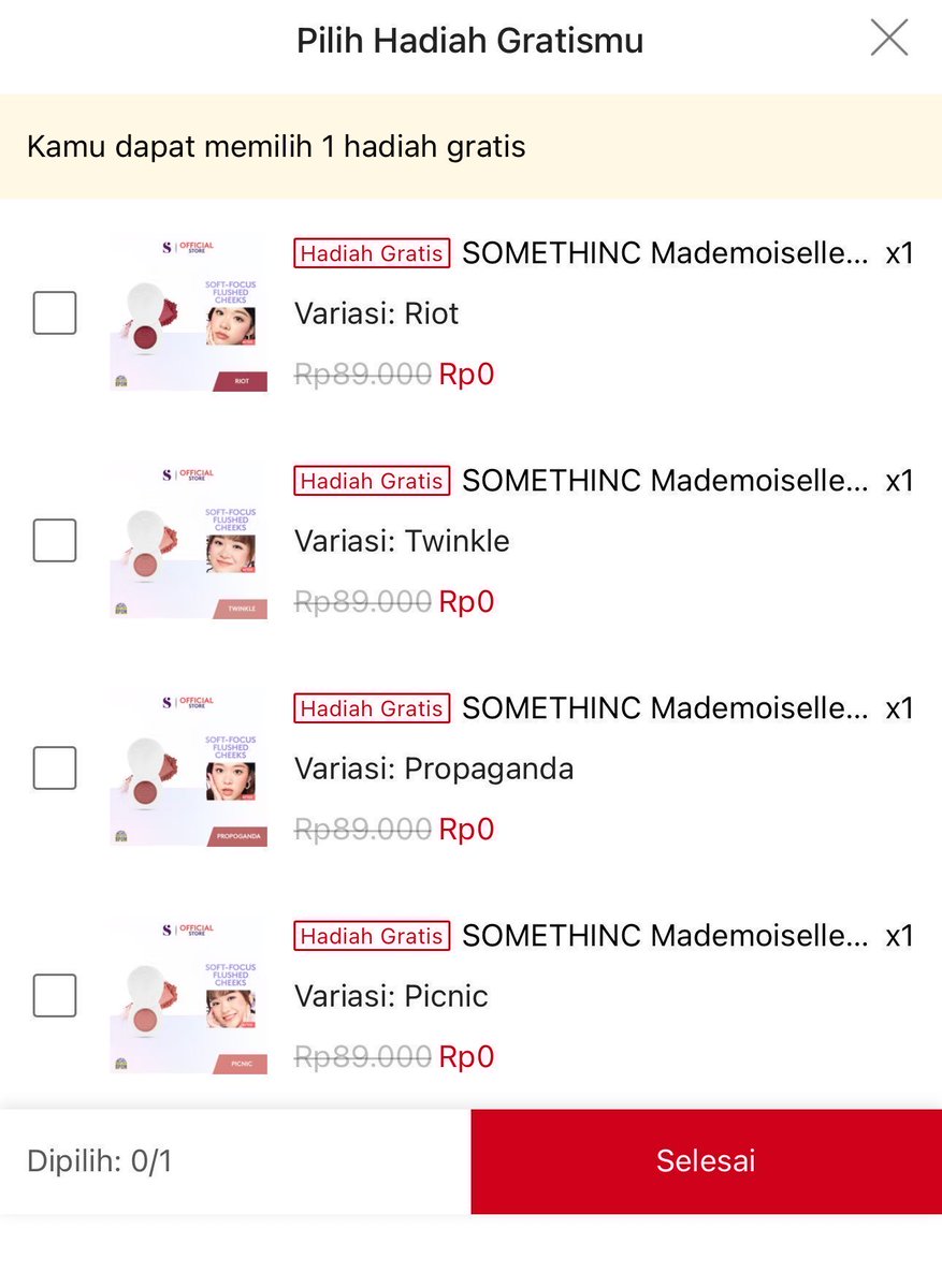 Blush on somethinc gratiss

Cek disini
s.shopee.co.id/6Adt4ftxIm