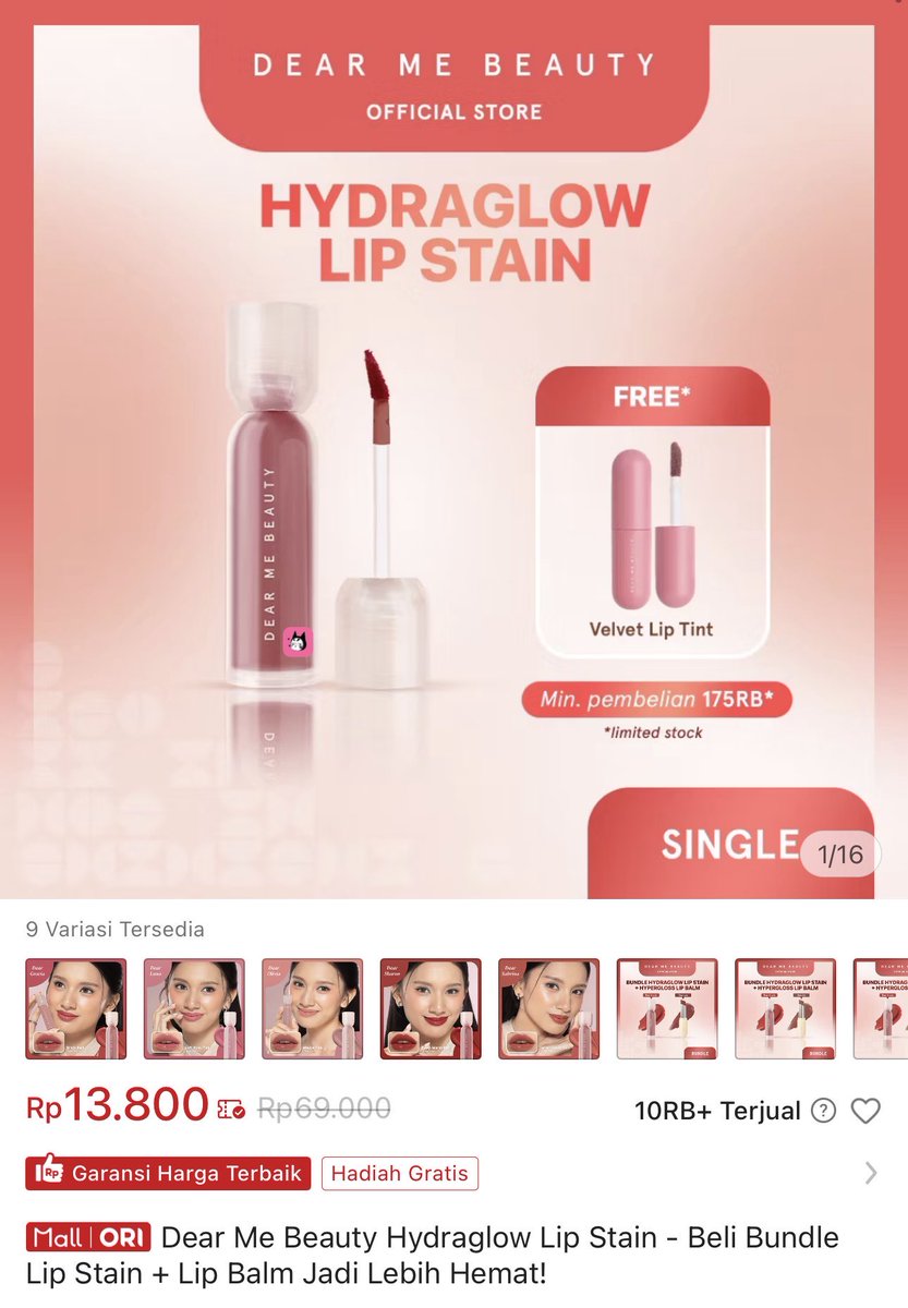 CEPETT DEARME 

s.shopee.co.id/VzF98Knsk