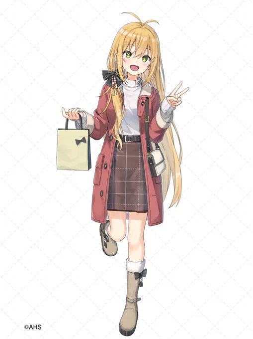 弦巻マキ&amp;宮舞モカの冬服イラスト描かせていただきました! 弦巻マキ&amp;宮舞モカのPOP UP SHOP が新宿マルイ アネックス 7F で開催します! 期間:2026年1月29日(木)～2月11日(水) 沢山グッズがあるので是非チェックしてください! #弦巻マキ #宮舞モカ