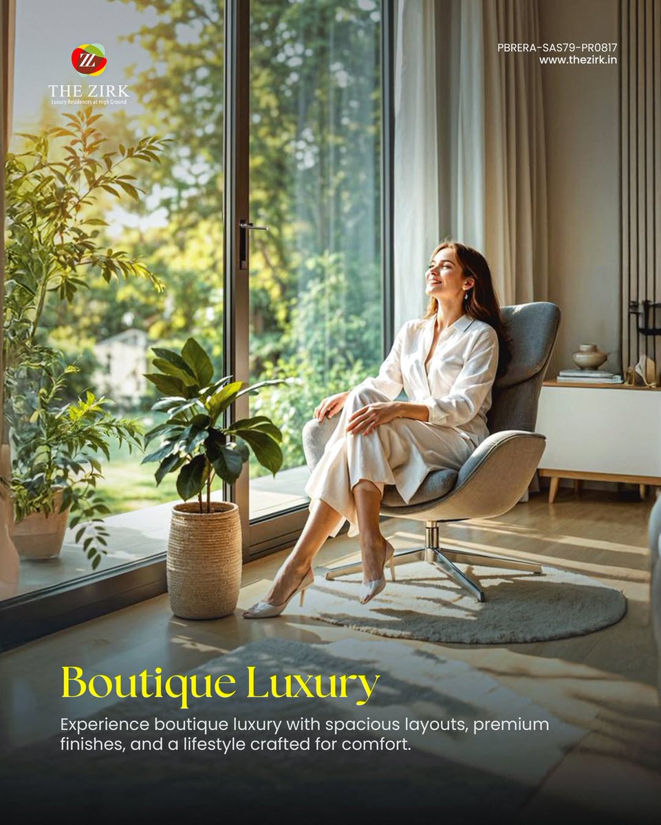 the_zirk_'s tweet photo. A home that feels modern, thoughtful and built for tomorrow.
Discover a lifestyle designed around you only at The Zirk.

📍High Ground Road, Zirakpur
Low-Density Community • 193 Boutique Residences
Tri-City’s Largest Clubhouse • 21,000+ Trees
3 BHK | 3+1 BHK Premium Homes https://t.co/aDinB8EhG7