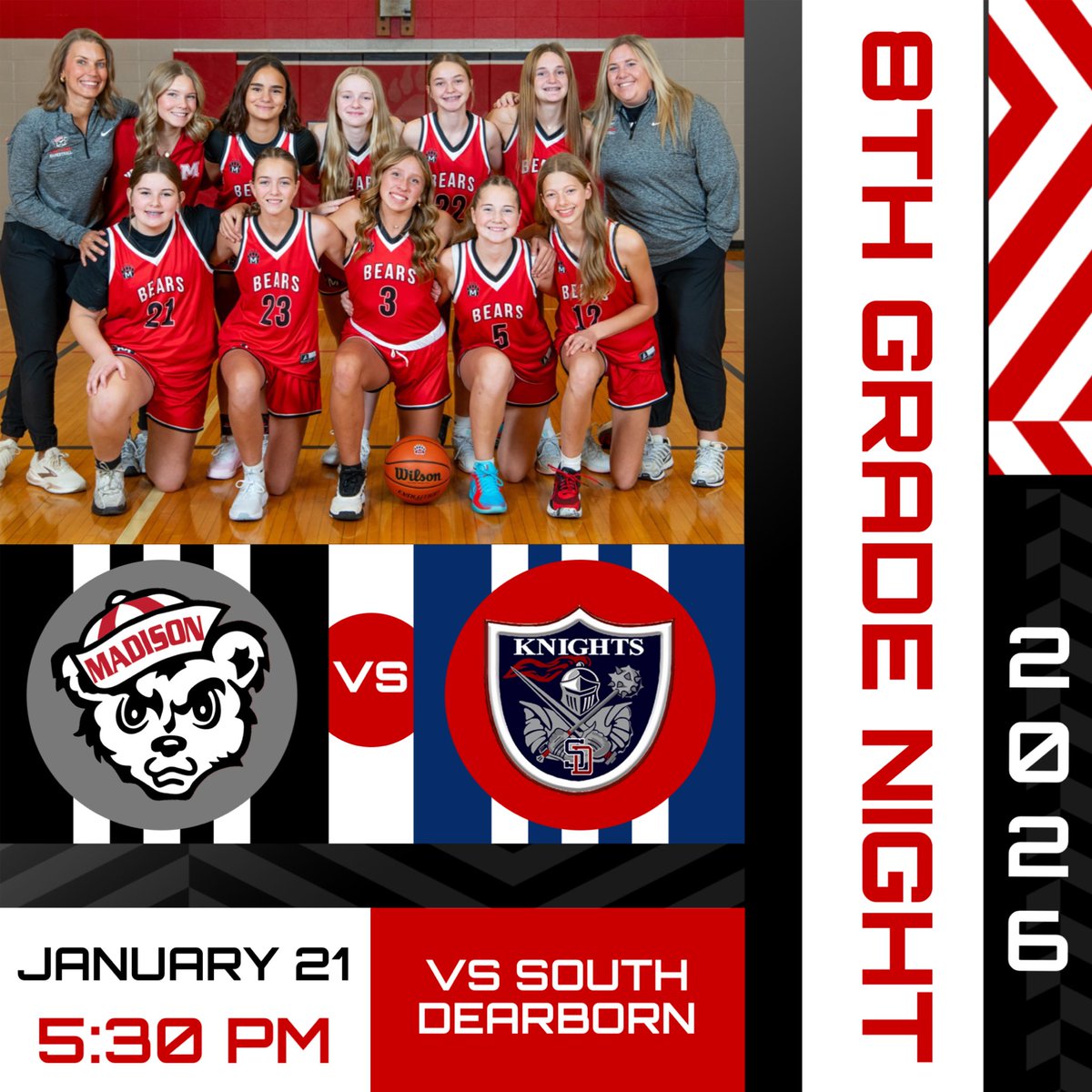 Madison Lady Cubs Basketball tweet media