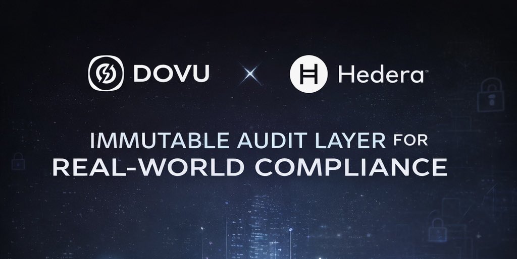 MarcoSalzmann80's tweet photo. 🧵 DOVU is teasing something important: “If it can’t be replayed, it can’t be regulated.”

Carbon audits don’t usually fail because people can’t measure.
They fail because the evidence trail is messy: screenshots, emails, spreadsheets, approvals scattered across tools.

Regulators don’t want narratives.
They want a replayable chain:
methodology → measurement → approvals → issuance
…with who did what, when, and under which version.

That’s what @dovuofficial is hinting at with DOVU OS:
an operating system-style platform to turn sustainability workflows into structured, auditable, regulator-ready processes.  

DOVU OS is described as a modular, adaptable operating system for workflows — not just a 
carbon dashboard.
Think: building blocks for process + evidence + automation at enterprise scale.  

Key idea: make audits replayable.
Instead of trust me bro, here’s a PDF,
you get versioned steps, embedded approvals, and evidence that can be verified later.

DOVU OS positioning (from their own materials):
• streamline complex sustainability tasks
• reduce operational cost
• standardize documentation
• and deliver predictable costs (they even talk about transparent/predictable costs in USD).  

Real-world flavor: DOVU even showcases structured sustainability use cases like ELV (end-of-life vehicle) recycling credits tied to official channels and incentive mechanisms.  

Now, why does the ledger layer matter here?
Because replayable compliance needs immutability + timestamping + audit trails — the boring infrastructure stuff that regulators actually care about.

 If the objective is truly replayable audits, the ledger can’t be a marketing prop — it becomes the evidence layer. @hedera provides a neutral, tamper-evident timestamp and integrity substrate that fits enterprise processes with predictable costs.

DOVU is part of the Hedera ecosystem, and this is exactly the kind of “äreal-world rails narrative that matters: verifiable evidence, replayable audits, predictable costs.

What to watch next (high-signal):
• Is there a regulator-facing “Audit Pack” / standardized reporting format?
• Do they ship evidence trails that are machine-verifiable?
• Any pilots with auditors, registries, or governments?

If DOVU nails this, the win isn’t “carbon tokens.”
The win is compliance-grade process replay, where audits become verification, not investigations.

Replayable is the language of regulation.
DOVU is signaling they’re building for that world — and that’s exactly where serious adoption lives.