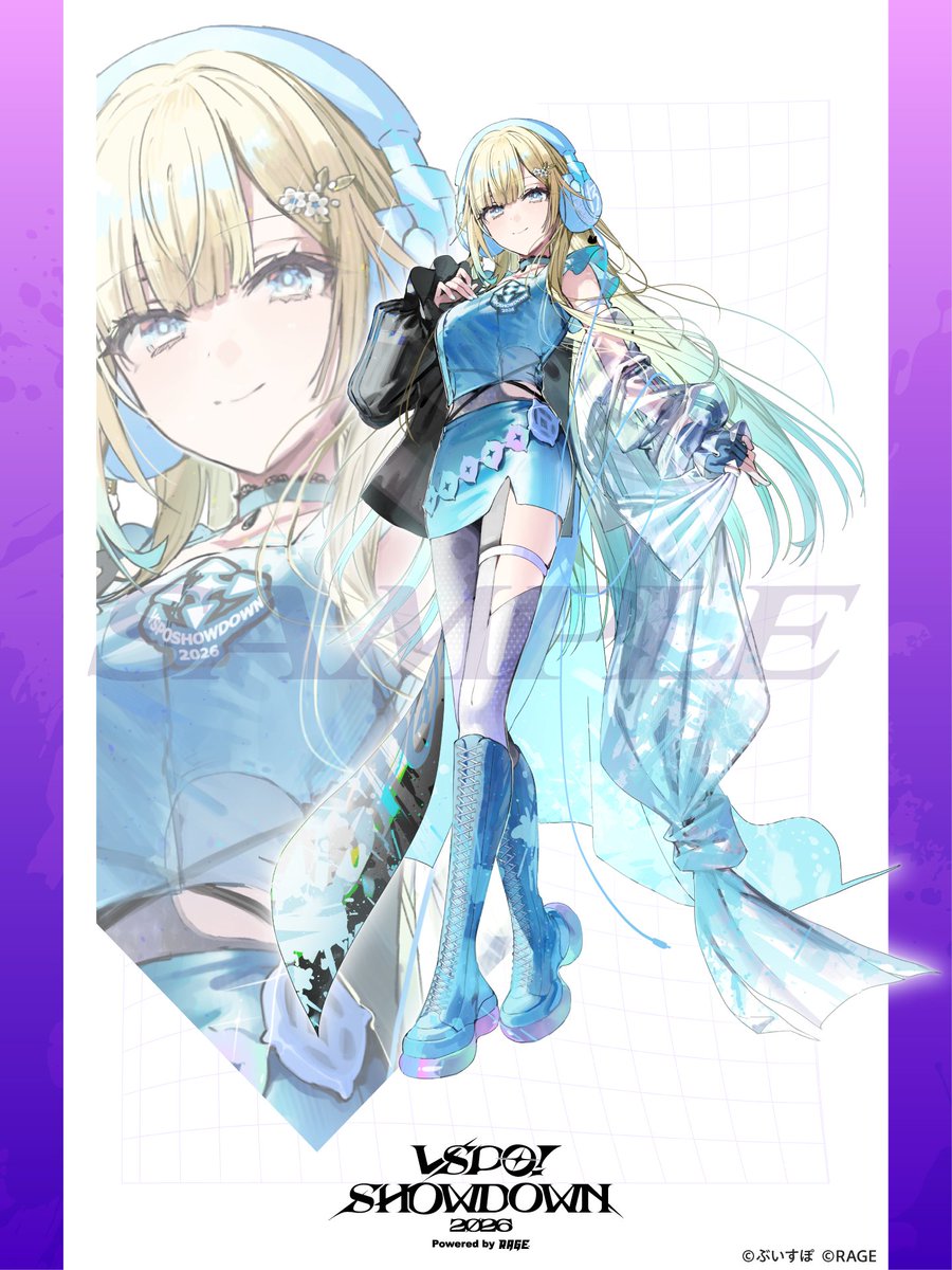2026年SHOWDOWNのキービジュアルです！！

今回私は1日目のスト6で出場します！
がんばるぞ～～～～～～～！！！！！！
#VSPO_SHOWDOWN_2026