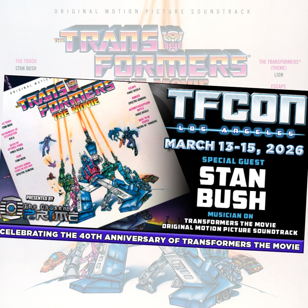 Stan_Bush's tweet image. Come see me in March - you know I'll be at @tfconofficial in LA!