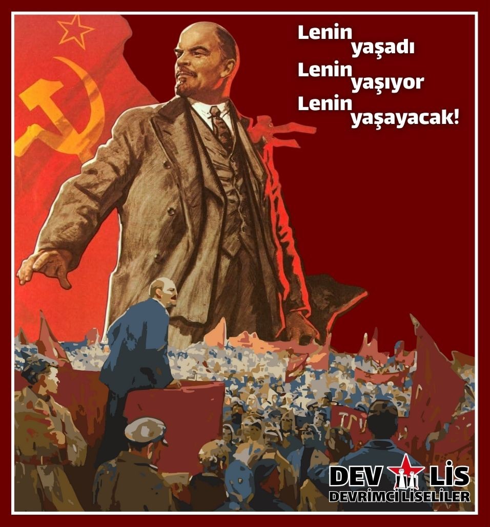 🚩Emperyalizm çağında işçi sınıfının ve ezilen ulusların devrimci önderi, Ekim Devrimi’nin mimarı, Marksizmin üçüncü kılıcı Lenin 102 yıl önce ölümsüzleşti. 
Onun ışığı bugün hâlâ yolumuzu aydınlatıyor, yüreklerimizi çelikleştiriyor.
Lenin yaşadı
Lenin yaşıyor
Lenin yaşayacak!