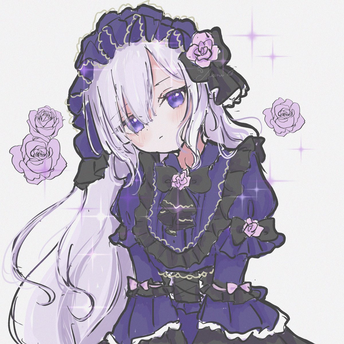 to_magical's tweet image. ゴスロリにバラを添えるのがすきです𓂃.*･ﾟꫂ ၴႅၴ 
 #まのさば二次創作