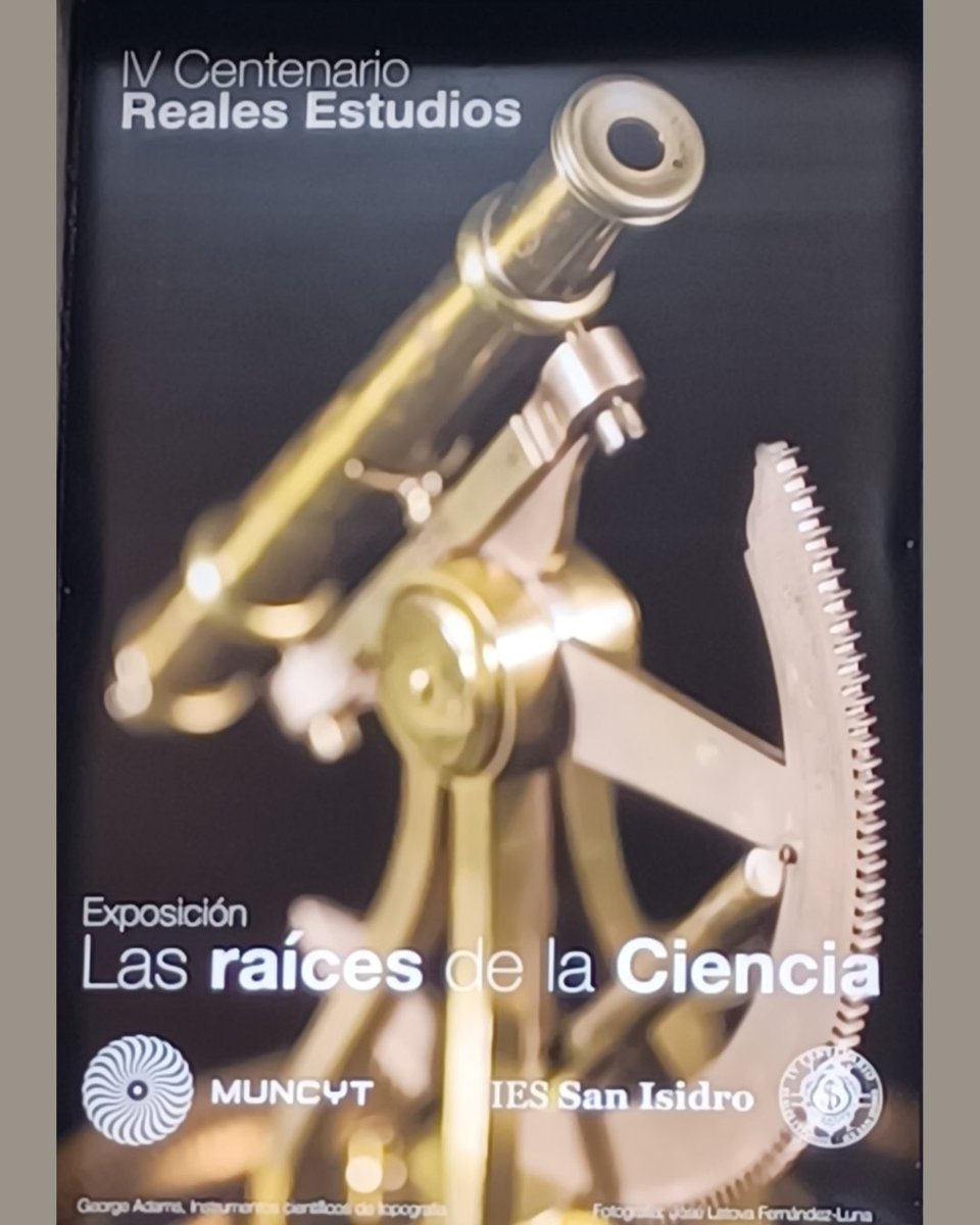 IESSIsidro_Pat's tweet photo. 🔍✨ ¡Ya puedes visitar Las raíces de la ciencia!
Una exposición histórica en el IES San Isidro que recorre cómo se enseñaba ciencia en España a través de instrumentos originales del antiguo Gabinete de Física y Química.
Capilla de los Reales Estudios Madrid
🗓️Jue &amp;Vie 16:30-18 https://t.co/dc1DCslbhi