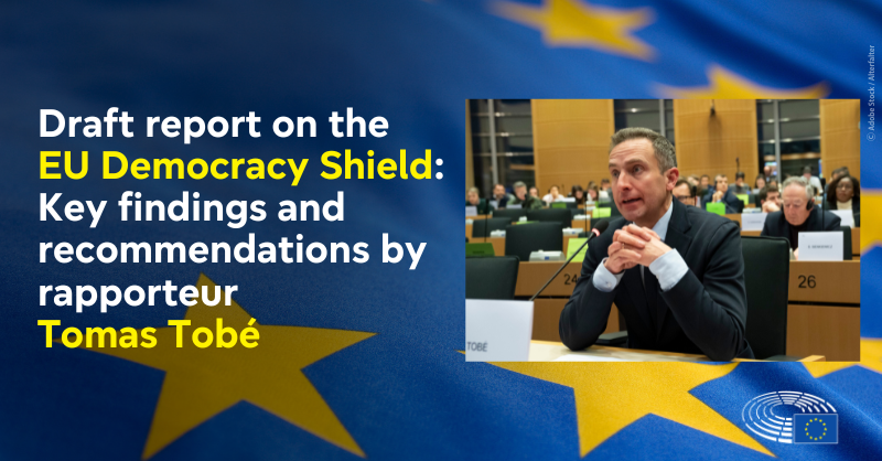 DelphineColard's tweet photo. "EUDS is an important step but the EC's level of ambition doesn't yet match the scale of the threat we face. The @EP_Democracy draft report calls for a concrete reform agenda, focused on operational capacity, accountability &amp; preparedness," @tomastobe.

➡️ https://t.co/l0q6mdcGI9 https://t.co/yDX9AUl3Iy