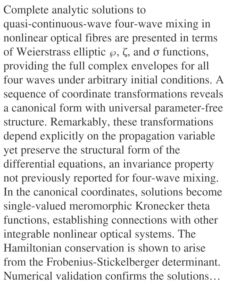Nonlinear Sciences tweet media
