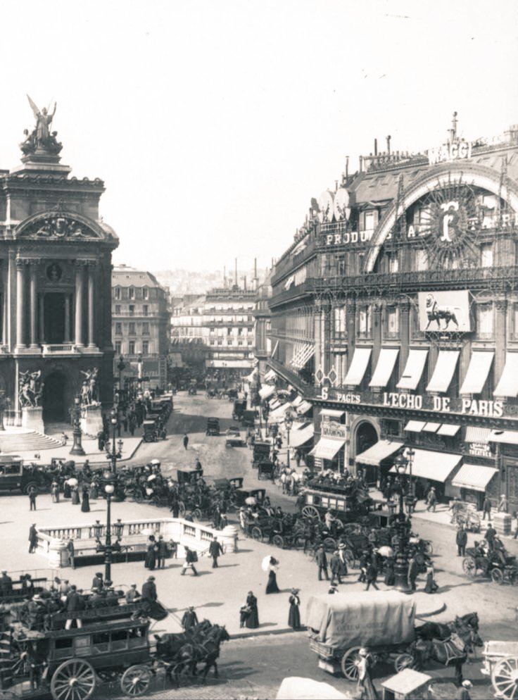 ParisAMDParis's tweet image. Place de l'Opéra. 
1911. Paris