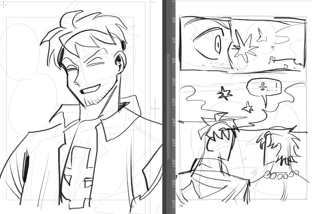 회지 작업중인데, 러프가 너무 예쁘게 나왔어...