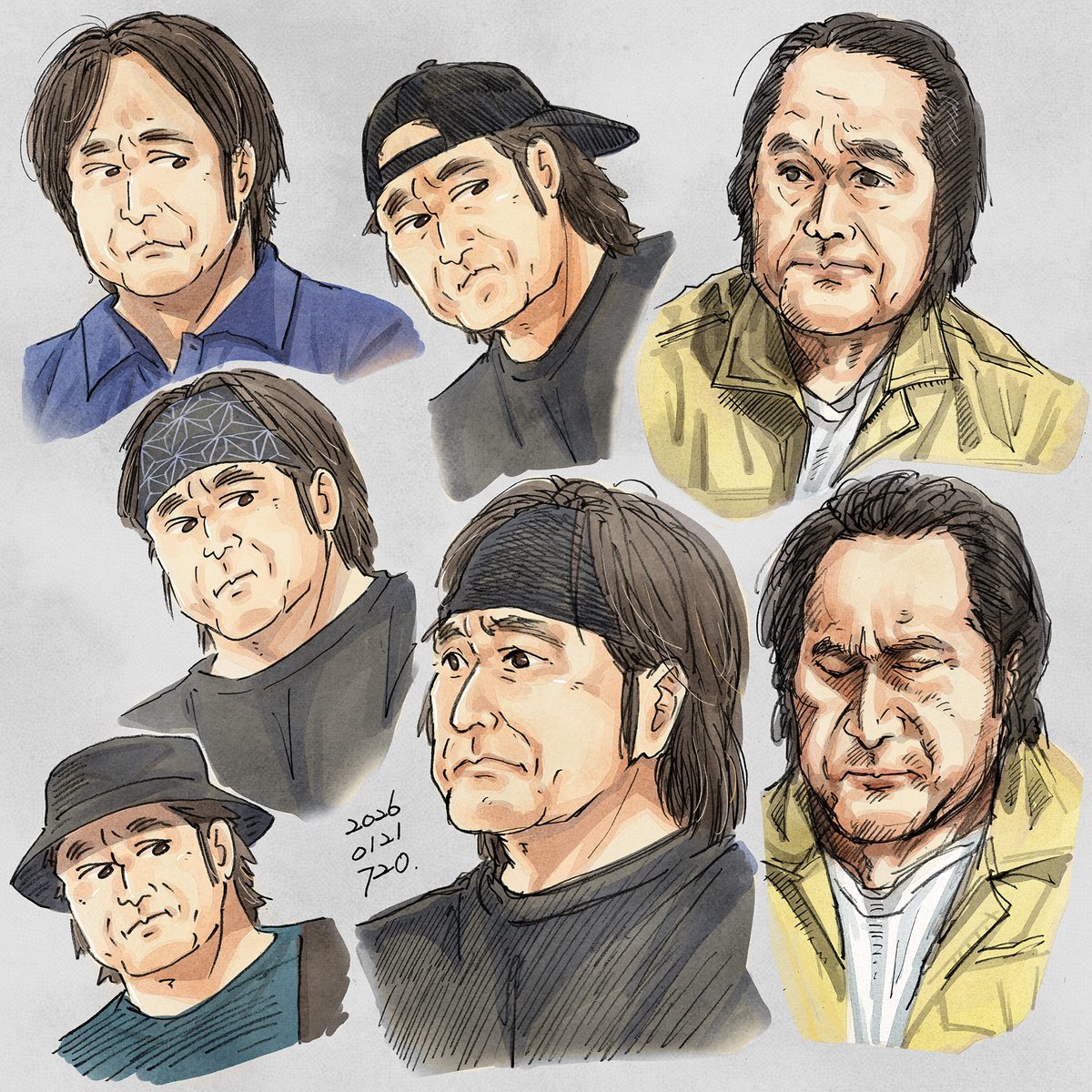 カノックスターの似顔絵 I got into some serious trouble with someone who bought a portrait