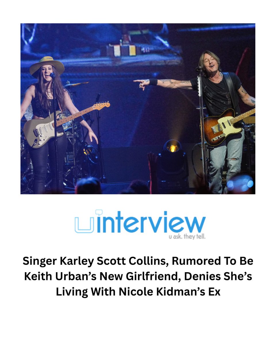 uinterview's tweet image. Singer Karley Scott Collins, Rumored To Be Keith Urban’s New Girlfriend, Denies She’s Living With Nicole Kidman’s Ex

#Karley #Keith #Rumor

Follow @uinterview for the best viral videos, celebrity interviews, and news

Read More: uinterview.com/news/singer-ka…