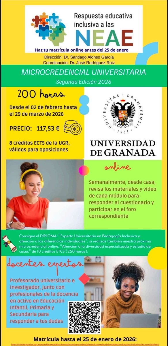 Una buena formación, si estás interesado en este área educativa