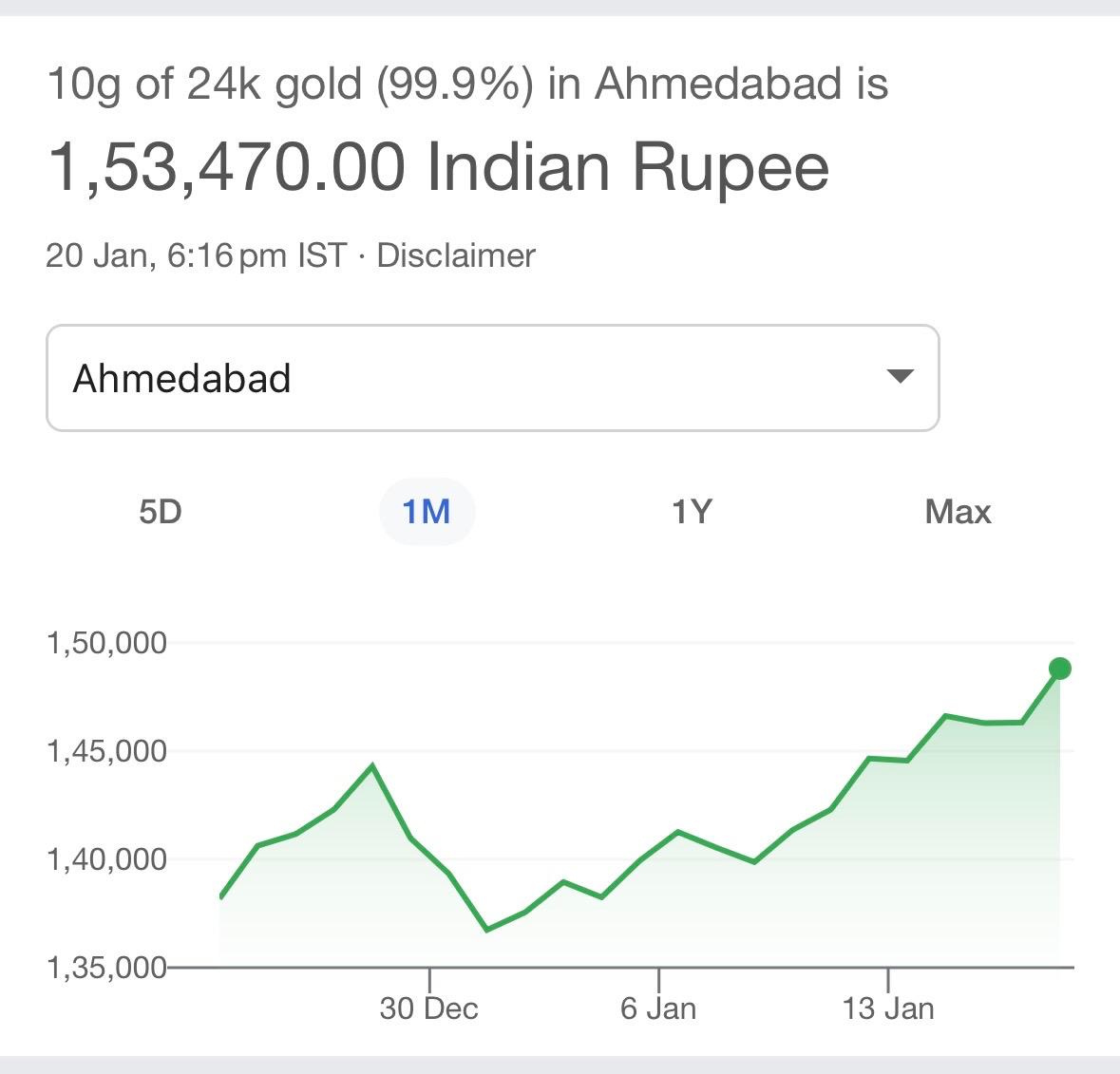These are abnormal prices and with news of European central banks 🏦 now  buying gold the prices can go upto ₹2 lac for gold n ₹5 lac for silver by  June 2026.Also