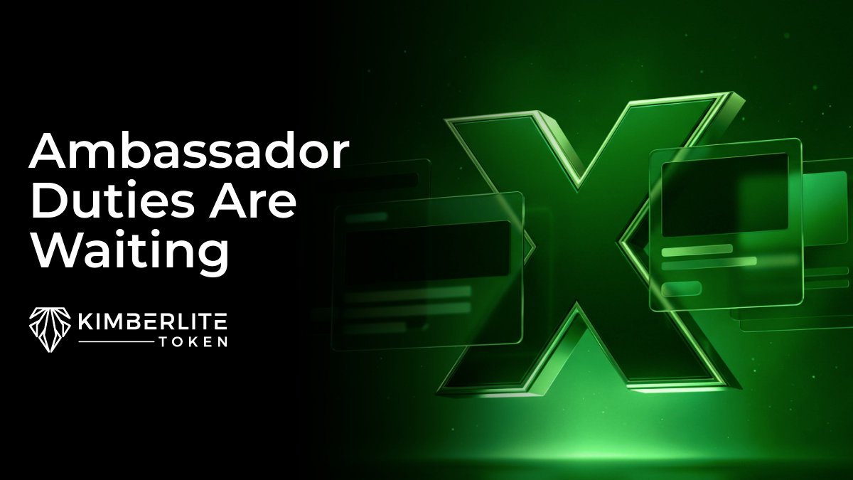 KimberliteToken's tweet image. Ambassador duties are waiting! 📣
⠀
The KimberLite Ambassador Program is live, and there’s work and rewards on the table.
⠀
☑️ Create &amp;amp; engage: posts, threads, comments, community activity
☑️ Support the ecosystem: help newcomers, share ideas, grow awareness
☑️ Earn monthly…