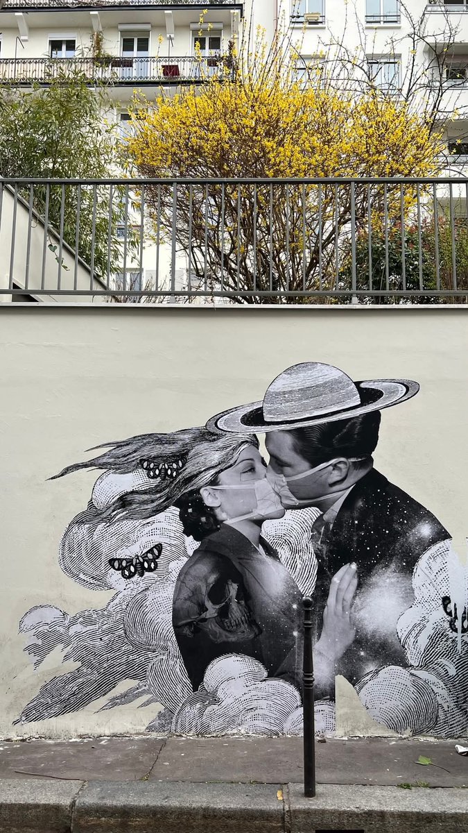 PatrickFavrel's tweet image. #StreetArt &amp;amp; #Covid_19 by #13bis in #Paris 20th 
📷 Claude Muyl
