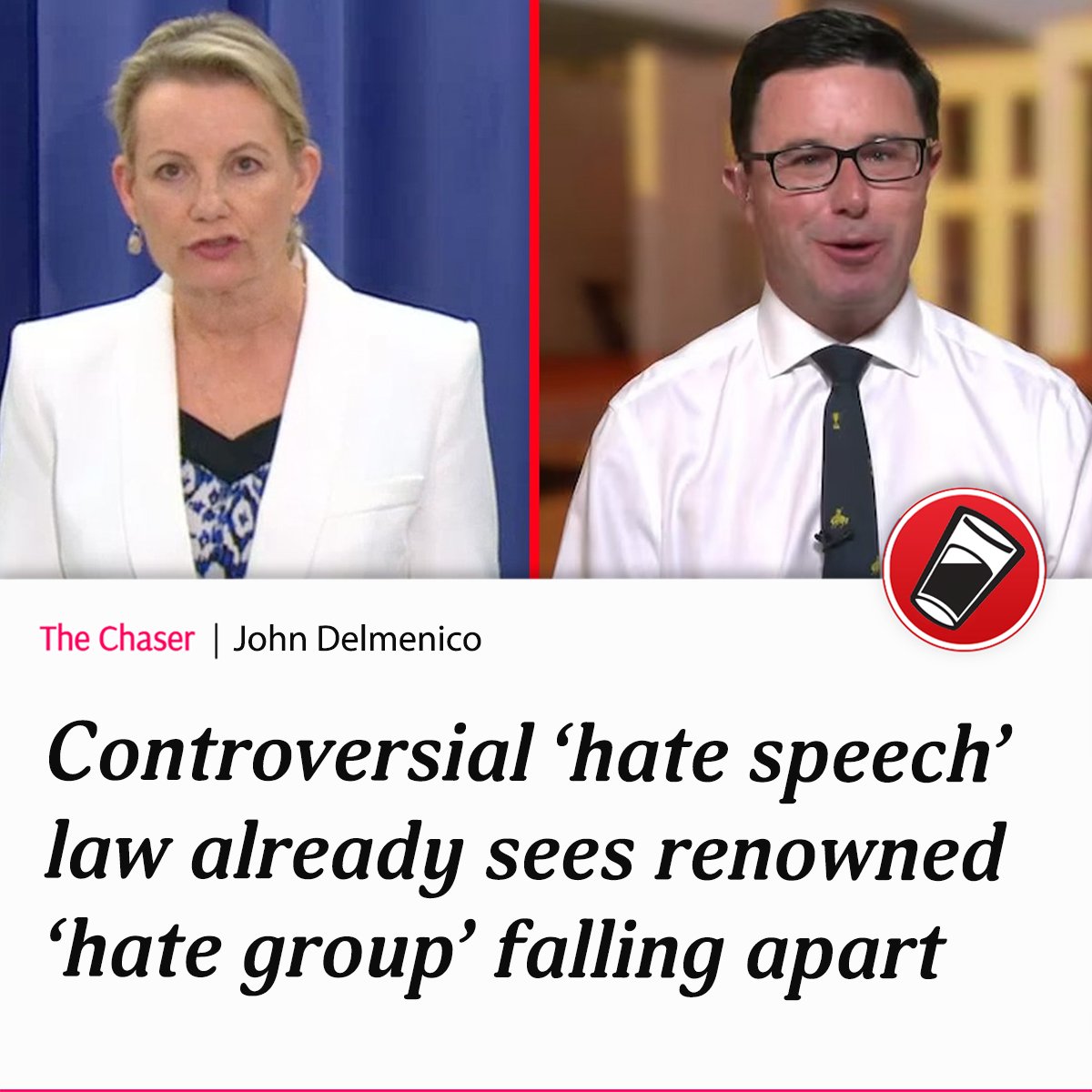 The Chaser tweet media