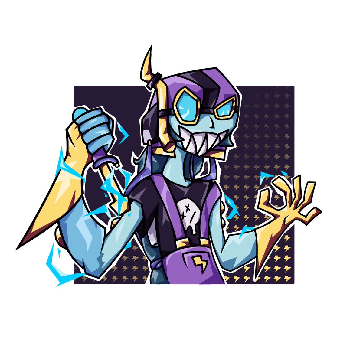 SteelColdy's tweet photo. My skin alli from supercell make 

#supercell #brawlstars #art #supercellmake https://t.co/cpGehNLjar