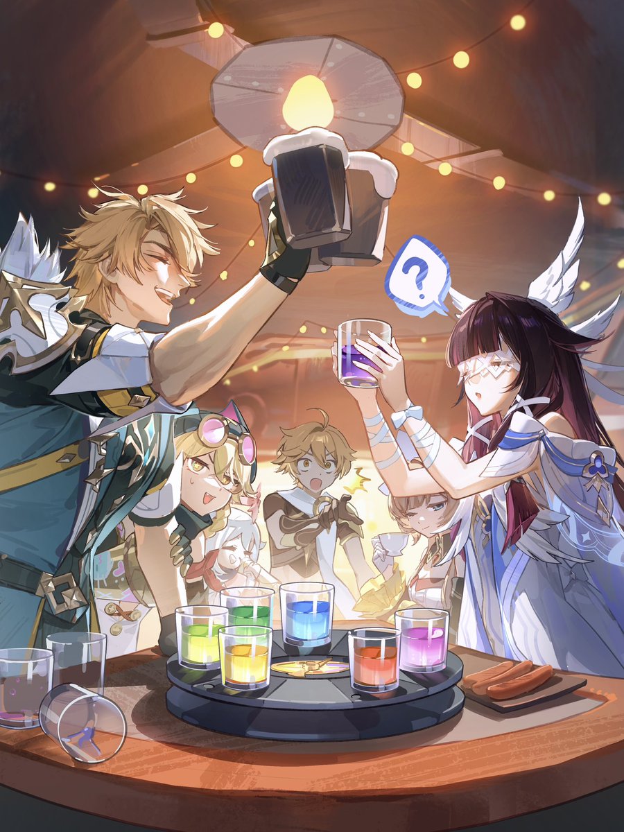 宴の最中

#原神 #コロンビーナ #月の在処へ #pr