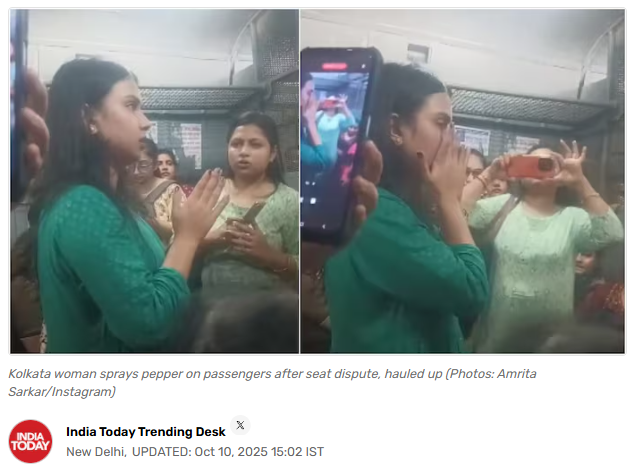 faa29uddin's tweet photo. @pulsenewsbreak This news is not from Mumbai, it’s from Kolkata, and it’s from 10th October 2025. You are sharing it as if it’s from Mumbai. That is completely wrong. https://t.co/5GjPYTt2jL