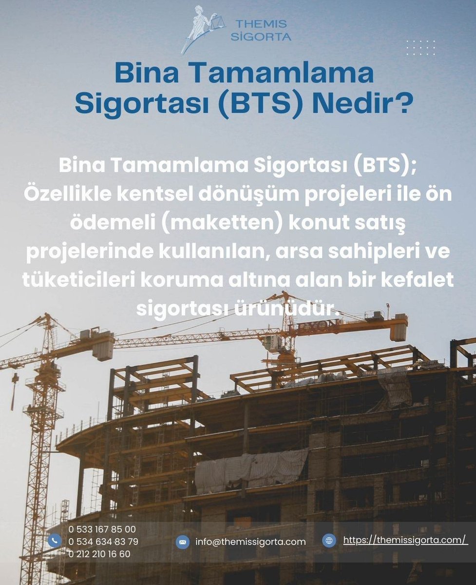 Daha detaylı Bilgi için: themissigorta.com/bina-tamamlama…
Poliçe Almak için bize ulaşın... ☎0 534 634 83 79 - ☎0533 167 8500 - ☎0212 210 16 60 - ✉info@themissigorta.com 🔎themissigorta.com themissigorta.com/bina-tamamlama…
#Binatamamlama #BinatamamlamaSigortası #KentselDönüşüm #Devremülk