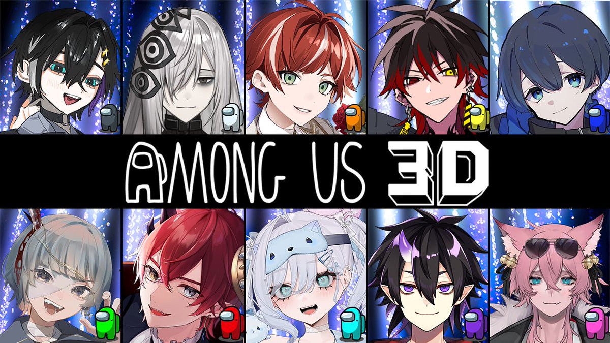 Yume_tanMT's tweet photo. ／
本日２０：００配信start
＼

今回も騒がしい仲良しメンツであもあすです💞

【AmongUs3D】第二回月宮船！絶対に騒がしいやつ #ゆめからいぶ https://t.co/MQqmyUX1Aq @YouTubeより https://t.co/1DSn1f650q