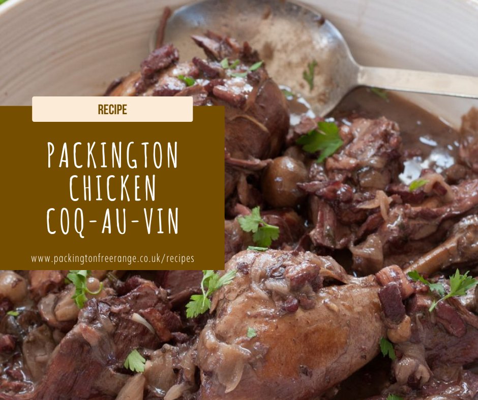 PackingtonFR's tweet image. Is the cold snap making you long for warming hearty dinners - try our Coq-au-Vin recipe with Packington chicken, just perfect for use with a slow cooker as well
packingtonfreerange.co.uk/pages/recipes/…

#recipe #foodies #staffordshire #farming #farmtofork #happyandhealthy #chicken