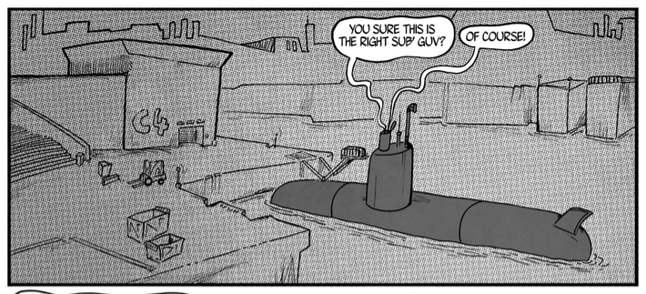 AndrewMorrice1's tweet image. 1/2 The underworld has gone underwater.

Link to comic in following tweet.

#HRAMcomics #blonge #snidensnout #tapas #comic