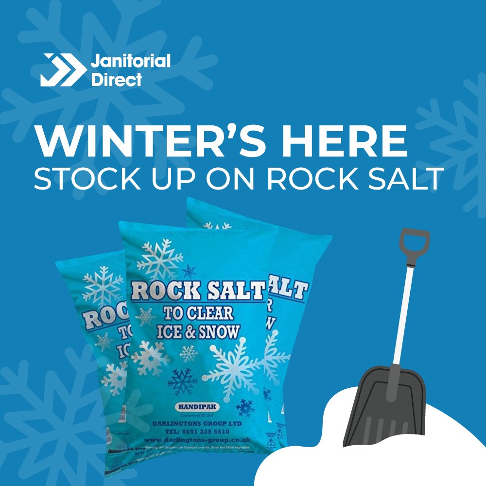 Winter Safety Starts Now ❄️

Preparing early helps keep staff, visitors, and customers safe throughout winter. Explore our essential winter safety picks: janitorialdirect.co.uk/cleaning-chemi…