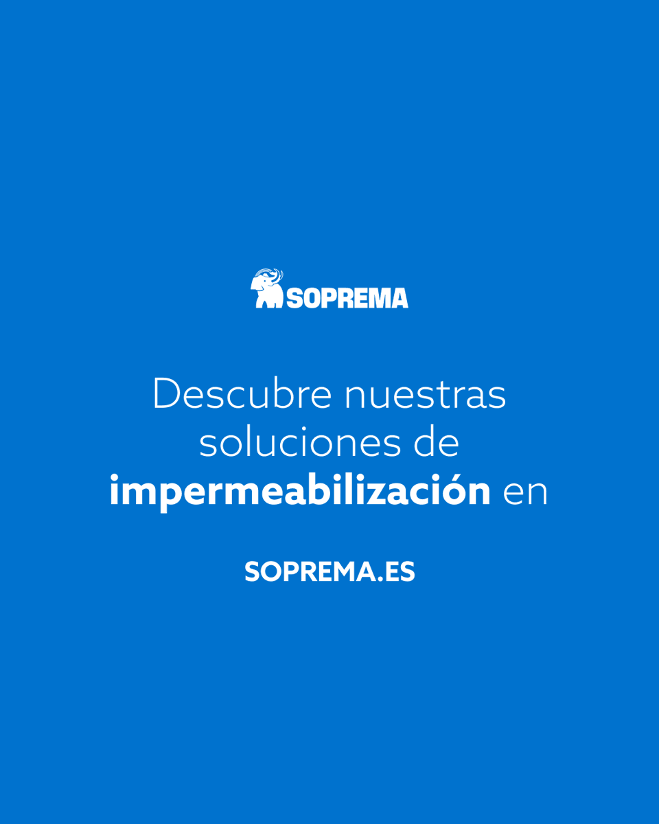 SopremaIberia's tweet image. Lluvias intensas 🌧️
¿Tu cubierta está protegida?

En SOPREMA diseñamos sistemas de impermeabilización que resisten el agua y el tiempo.
💧 Bituminosas
💧 Líquidas
💧 Sintéticas

👉 ow.ly/zRhl50XXSWm
#Impermeabilización #Cubiertas #SOPREMA #Lluvias