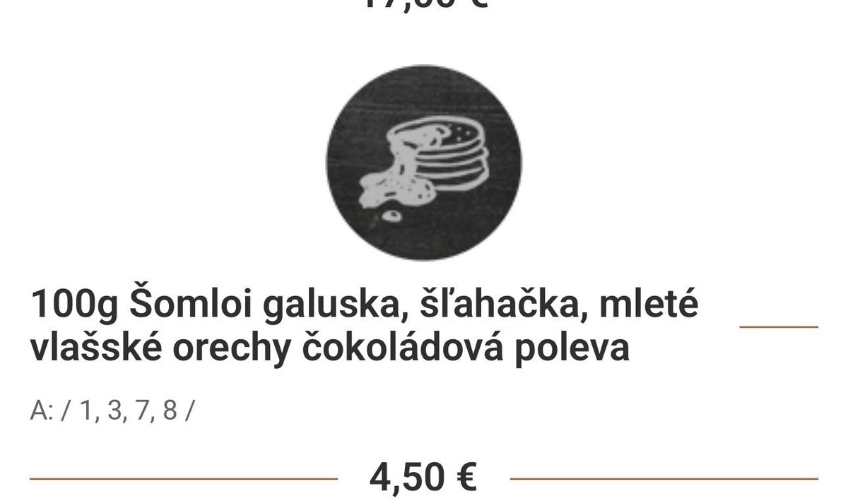 Menu pre vsetkych cyklo nadsencov.