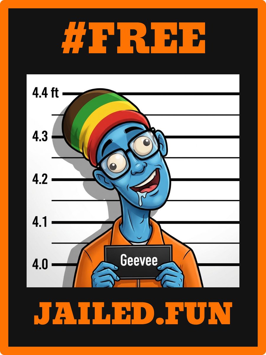 Geekvisuals's tweet image. personal news: i got life sentence

moving into @Jaileddotfun soon