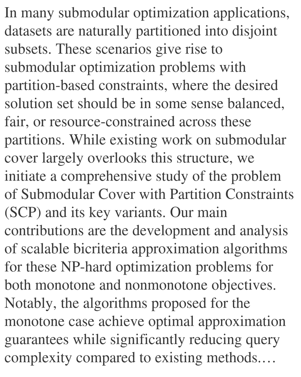 Bicriteria Algorithms for Submodular Cover with Partition and Fairness Constraints

Wenjing Chen, Yixin Chen, Victoria G. Crawford
arxiv.org/abs/2601.11755 [𝚌𝚜.𝙳𝚂]