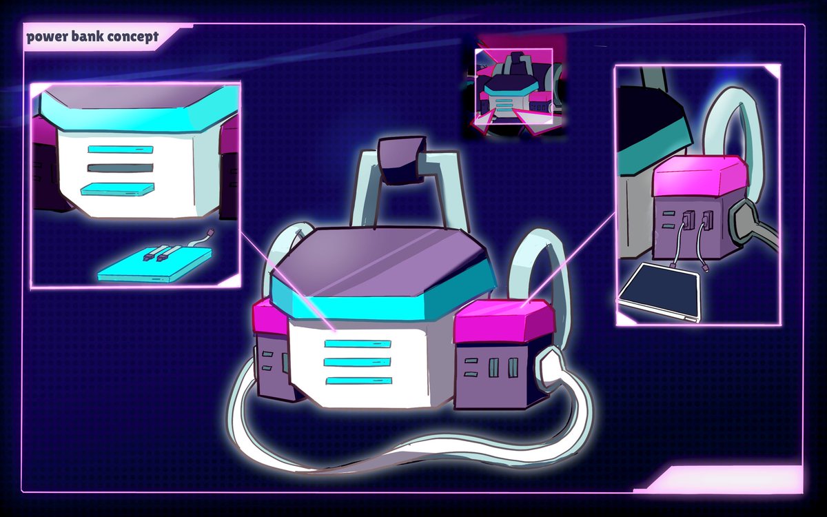 パワーバンクダグ / Power Bank Doug
my submittion of  #supercellmake 
link to vote: make.supercell.com/en/creation/po…
