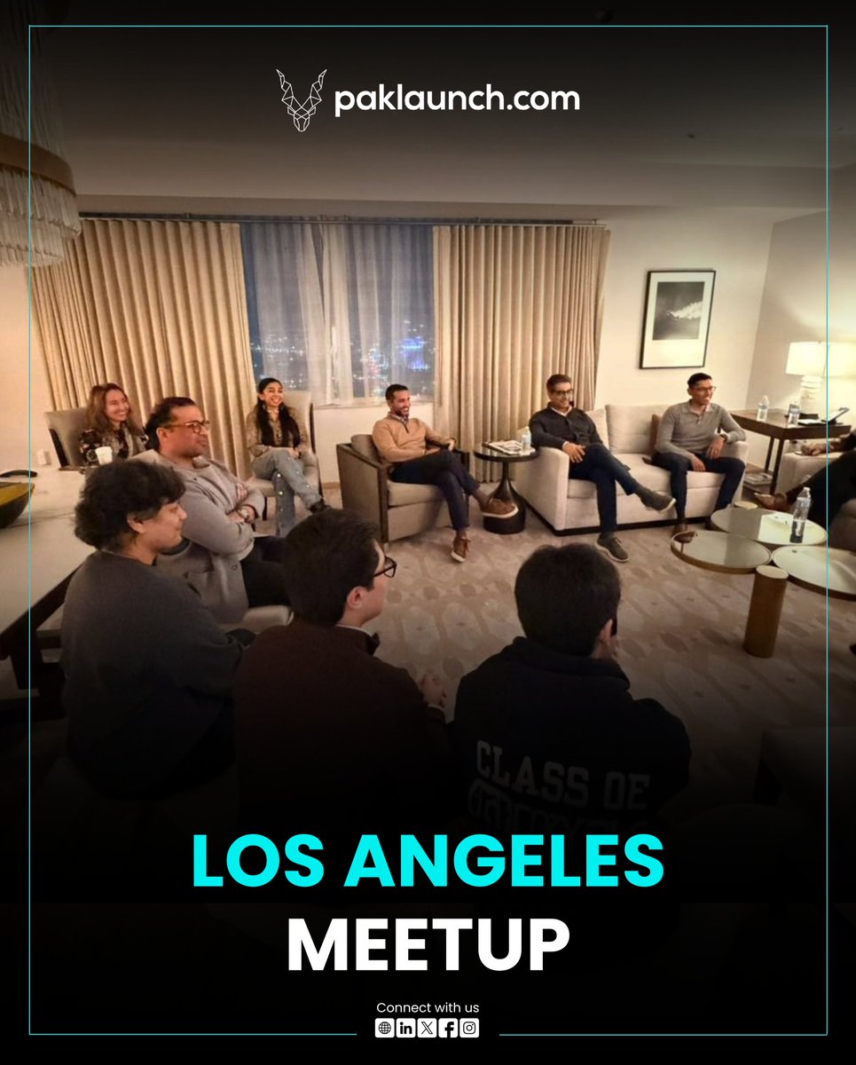 paklaunchdotcom's tweet photo. Highlights from an incredible Paklaunch meetup in the heart of Los Angeles. Great people. Real conversations. Global vision.

#LosAngeles #LAEvents #LACommunity #MeetupHighlights #CommunityMeetup https://t.co/vpDrsX8Obh
