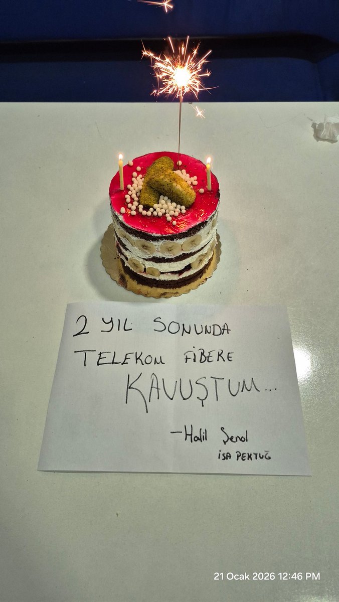 asuapoa's tweet photo. 2 yıl sonunda,  beklenen  oldu ... Bekleyenleri Allah kurtarsın.@TTDestek @TurkTelekom @ebekirsahin https://t.co/qQDCPfMFdq
