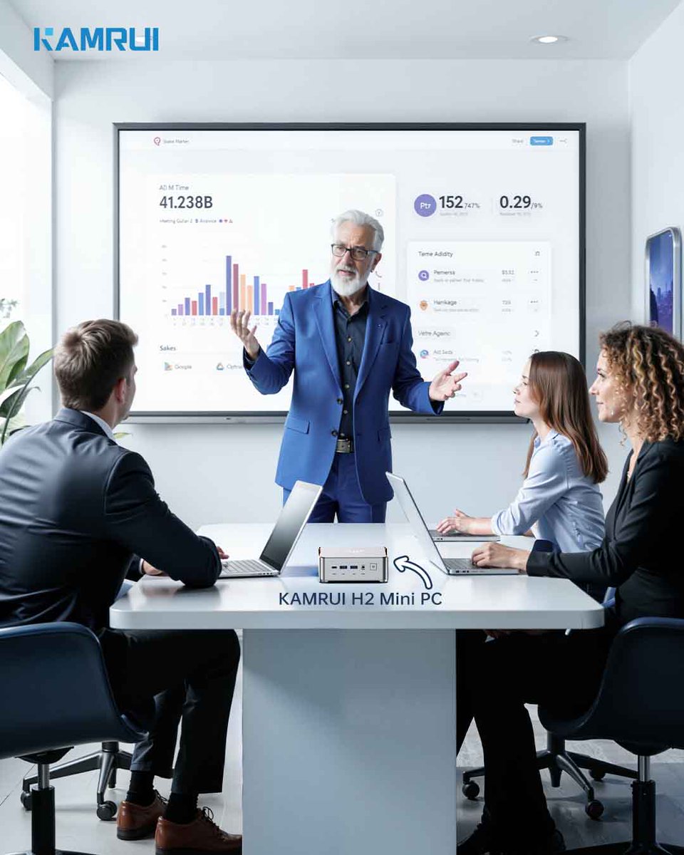 kamrui_minipc's tweet photo. No waiting, connect instantly! π The KAMRUI H2 Mini PC supports Wi-Fi 6 (802.11ax) and Bluetooth 5.2 for efficient office collaboration.
ππ¨ https://t.co/euUHIHFEXl
#KAMRUI #H2 #MiniPC #kamruipc #kamruiminipc #computer #minicomputer https://t.co/ULCen9icdX