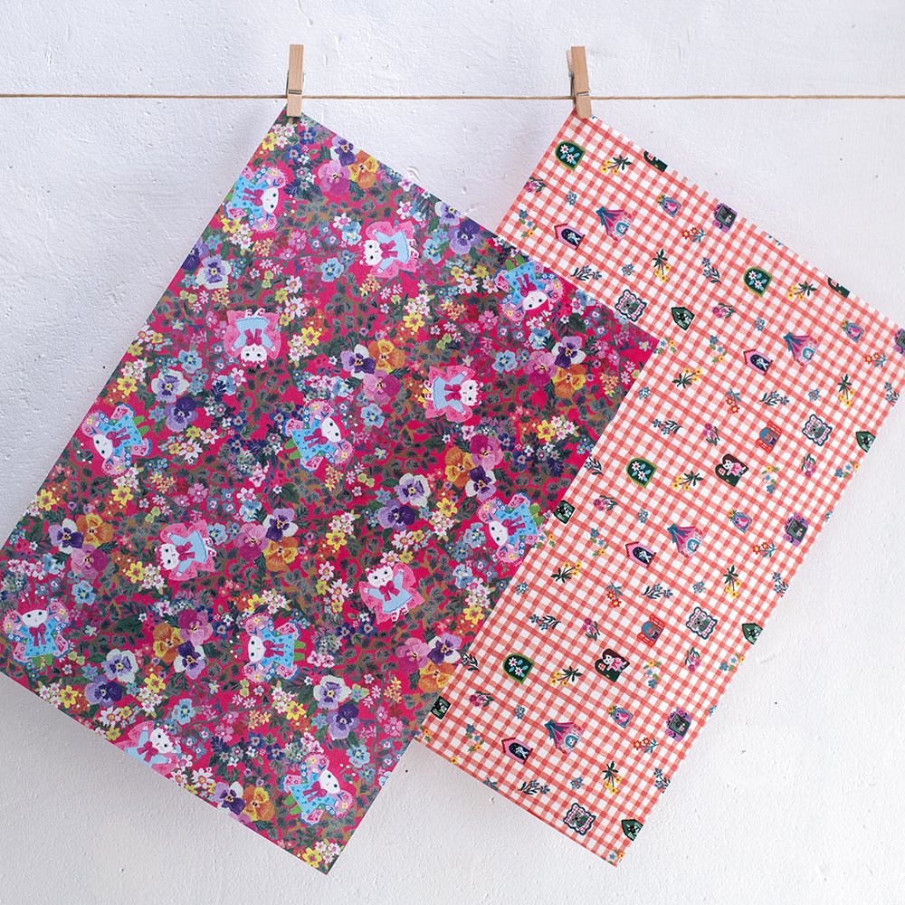 douxdimanche's tweet image. 【NEW ARRIVAL！】
@yumikitagishi さんのデザインペーパー
新しいカラーのバタフライ（ピンク）と
お久しぶりのギンガムチェック柄がオンラインショップに登場です！

デザインペーパーはただいま10種類以上お選び頂けます🎨

2dimanche.shop-pro.jp/?mode=cate&amp;amp;cbi…