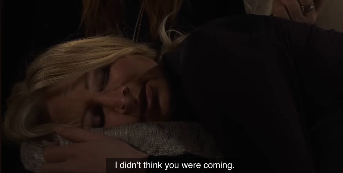 JunkieForSwarla's tweet image. Not me thinking that Lisa saying
“I didn’t think you were coming” &amp;amp; 
“I thought I’d lost you” she wasn’t referring to Carla not showing up to their bistro dinner but more so to do with the crash
🤧 #Swarla #Corrie #Corriedale