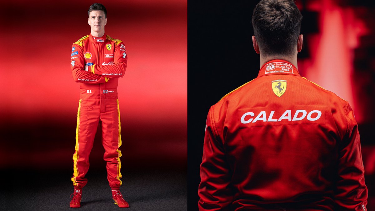 FerrariHypercar's tweet image. Suited &amp;amp; booted for 2026
A fresh look ahead of the upcoming season 🤩

#FerrariHypercar #WEC