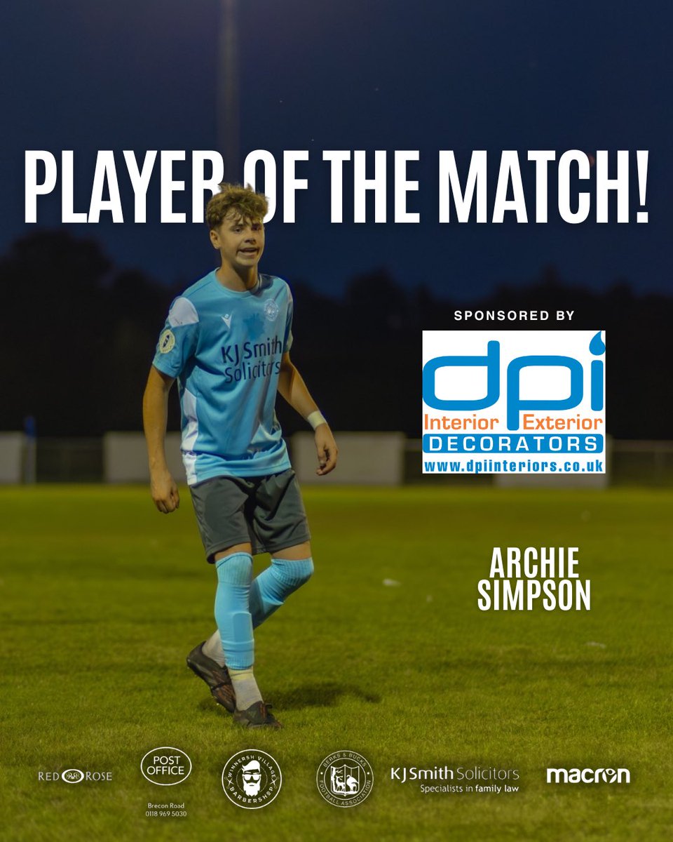 Saturdays Player of the Match in our 1-1 draw with <a href="/WembleyFC/">Wembley FC</a> was Dylan Clark.

Last nights Player of the Match in our 0-0 draw with <a href="/SpartansYouthFC/">Spartans Youth FC</a> was Archie Simpson. 

#WeAreUnited