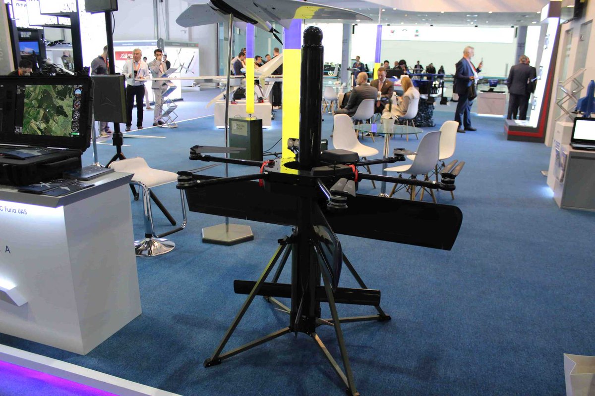 Ukraine presents ST-35 Silent Thunder kamikaze drone in UAE for urban precision strikes