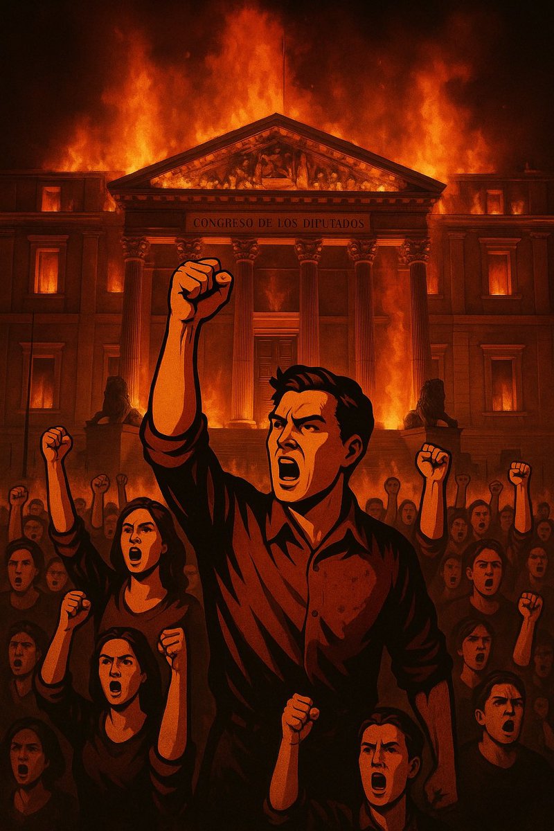 Ni manifestaciones ni pollas en vinagre, es hora de plantar cara a todo el sistema corrupto e iniciar una revolución del pueblo paralizando el puto país entero.

Se acabaron las banderitas y pancartas, es hora de encender las antorchas.