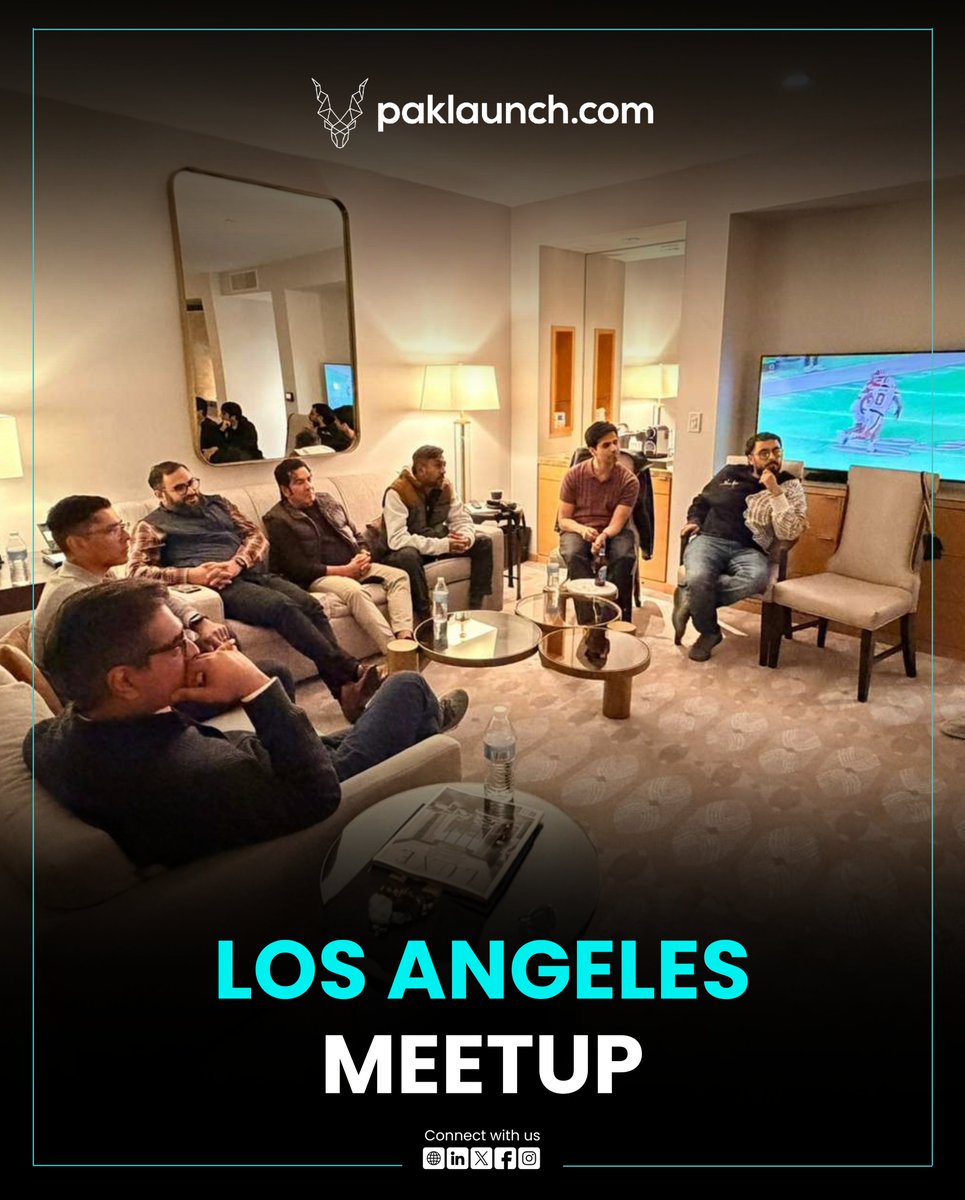 paklaunchdotcom's tweet photo. Highlights from an incredible Paklaunch meetup in the heart of Los Angeles. Great people. Real conversations. Global vision.

#LosAngeles #LAEvents #LACommunity #MeetupHighlights #CommunityMeetup https://t.co/12i1FJXEMN