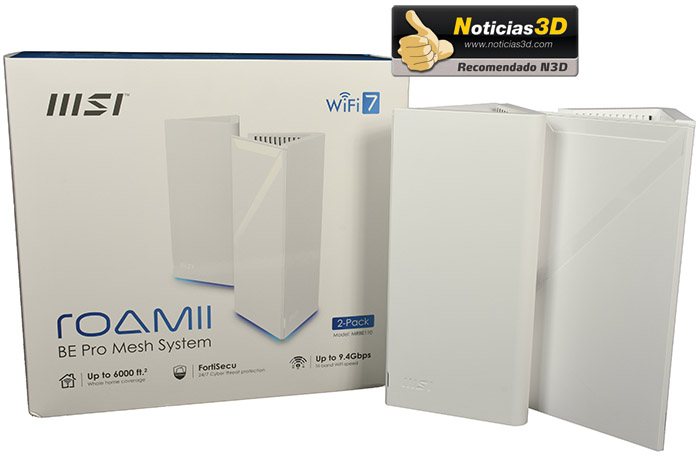MSI Roamii BE Pro Mesh System Review: sistema mesh Wi-Fi 7 con ciberseguridad y funciones avanzadas <a href="/MSI_ES/">MSI Gaming España</a> #Noticias3D noticias3d.com/articulo/4012/…