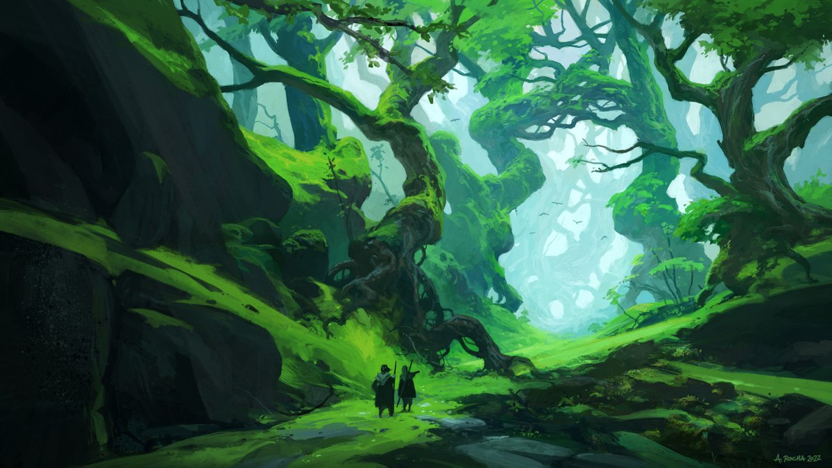 With all the A.I. generated imagery out there, I would like to share some of the thoughts that go into a painting created by a human being...