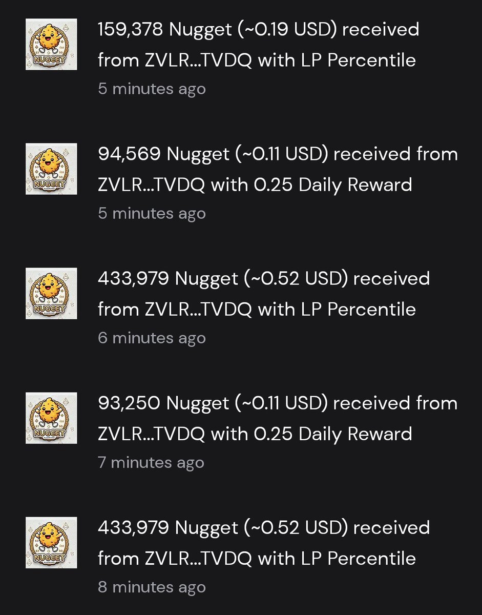 $NUGGET drops don't stop!!

Still raining down, mistakes happen especially in the early stages.

But <a href="/Chris19225747/">Chris</a> didn't run, he brushed himself off, faced the music and rebuilt.

I'm staying CRISPY! 🔥🍗