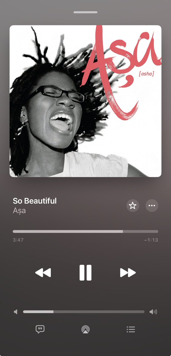 DailyMusicNote's tweet image. Day 4🎧
“So Beautiful” by Asa
Today’s song is deeply personal. “So Beautiful” by Asa is my tribute to my mother, who left this world on January 18, 2000, when I was too young to hold onto memories of her face, her voice, her embrace.

You’re so beautiful…